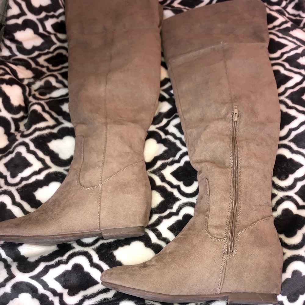Above the knee boots